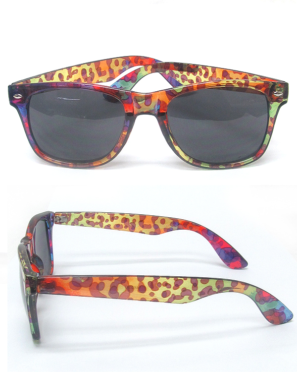 Uv protection solid color sunglasses