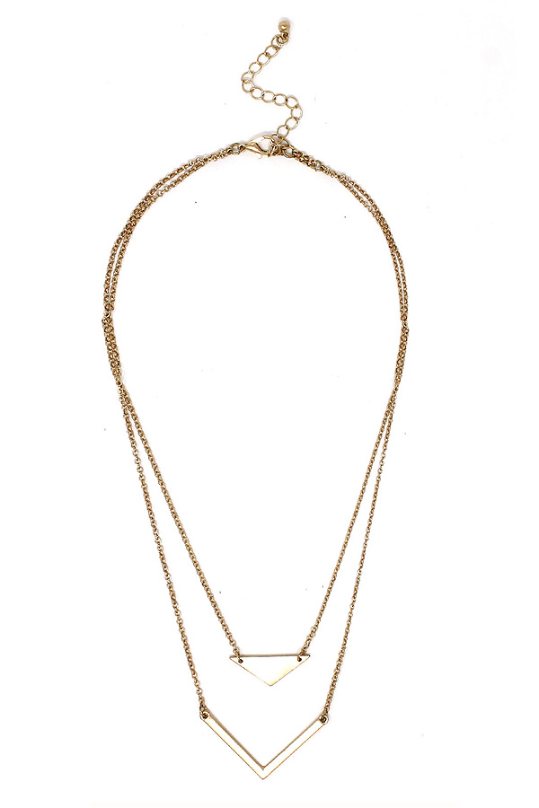 Double layer etsy style necklace