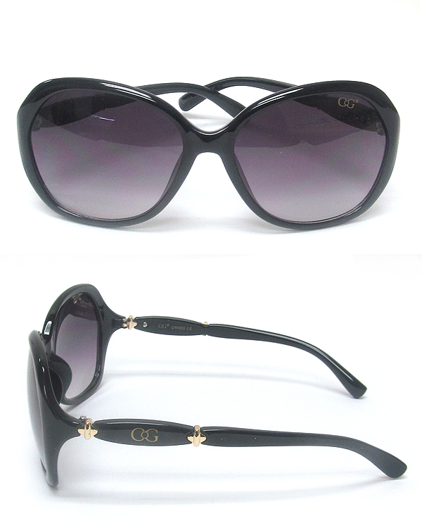 Uv protection gradient color sunglasses