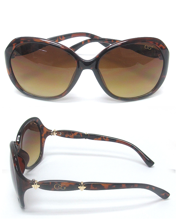 Uv protection gradient color sunglasses