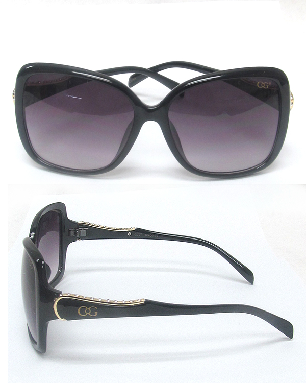 Uv protection gradient color sunglasses