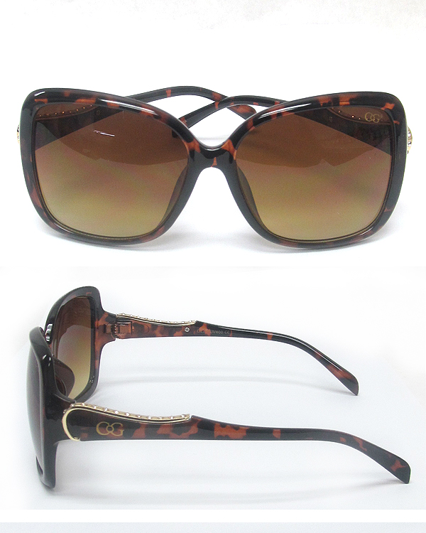 Uv protection gradient color sunglasses
