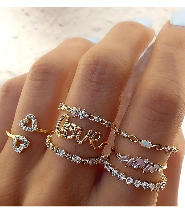 Forbidden Love Ring Set