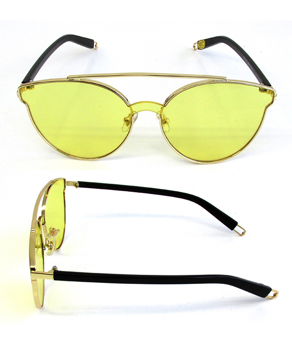 Metal frame uv protection polaroid sunglasses