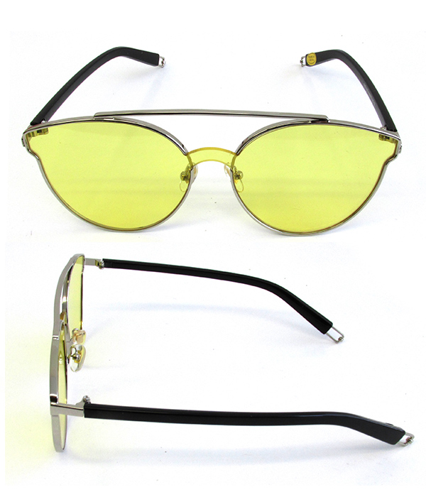 METAL FRAME UV PROTECTION POLAROID SUNGLASSES