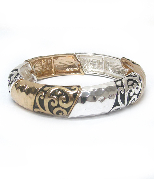 Designer inspired stretch bracelet