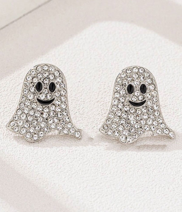 Halloween theme ghost earring