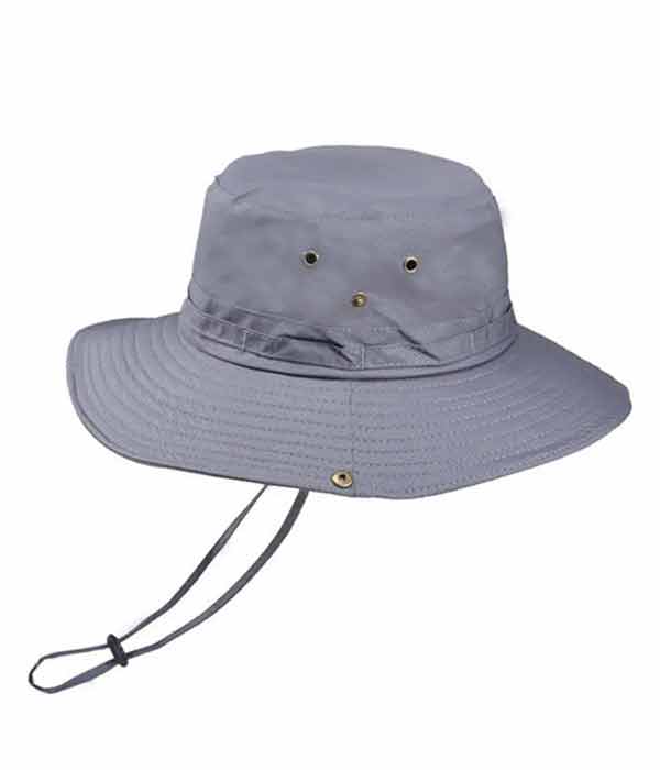 SUN PROTECTION WIDE BRIM OUTDOOR BUCKET HAT FOR FISHING AND CAMPING