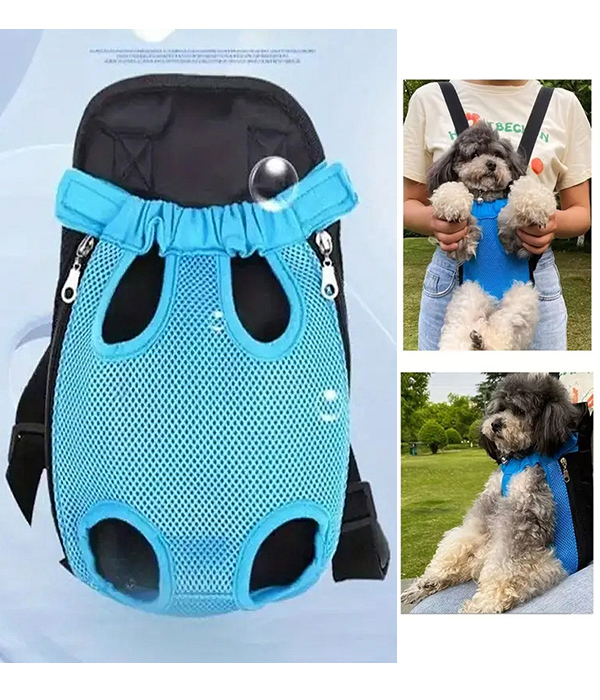 Portable backpack for dogs and cats