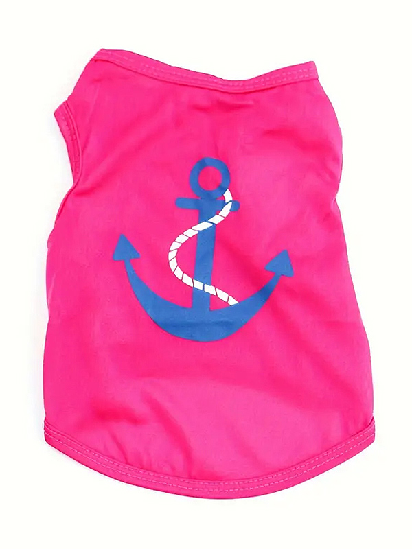 Breathable vest for dog and cat - anchor
