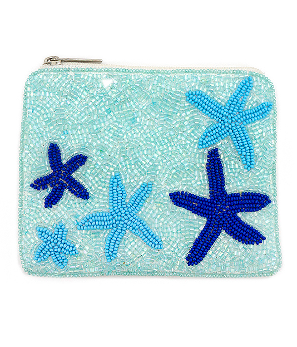 SEALIFE THEME HANDMADE WALLET - STARFISH