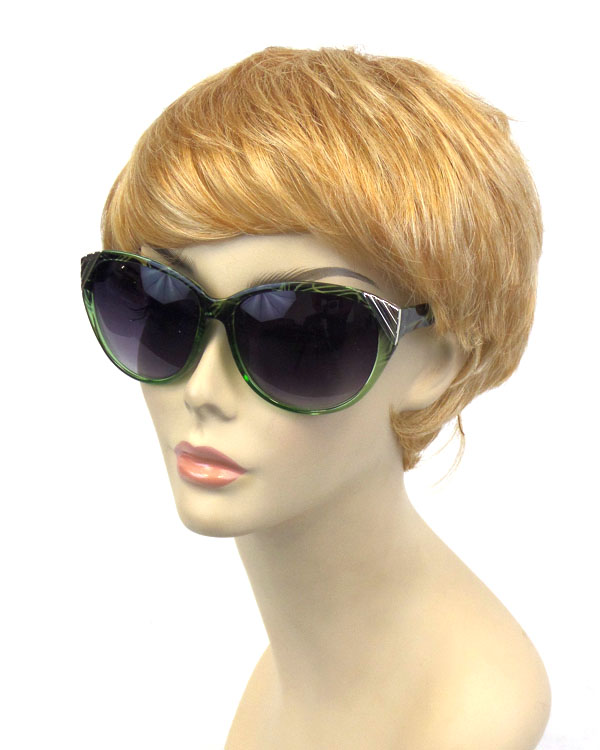 Round acrylic sunglasses-uv protection 