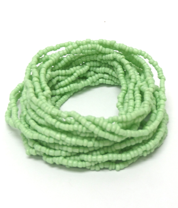 Multi seedbeads set of bracelet 