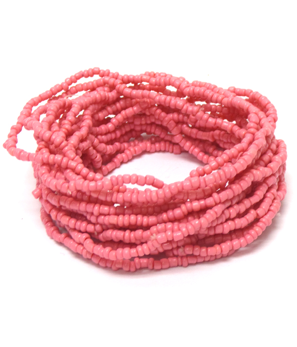 Multi seedbeads set of bracelet 