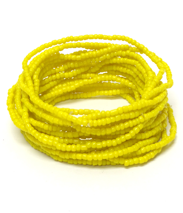 Multi seedbeads set of bracelet 