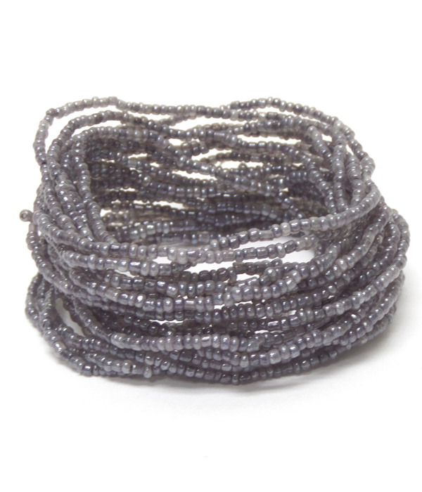 Multi seedbeads set of bracelet 