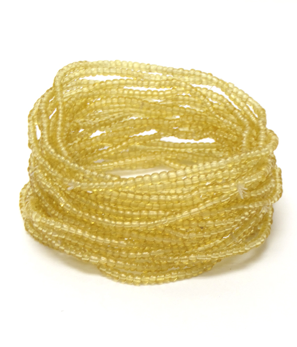 Multi seedbeads set of bracelet 