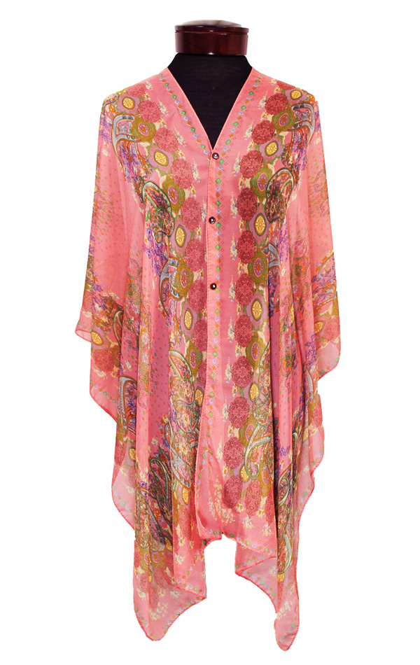 Bohemian multiway beach poncho cover up