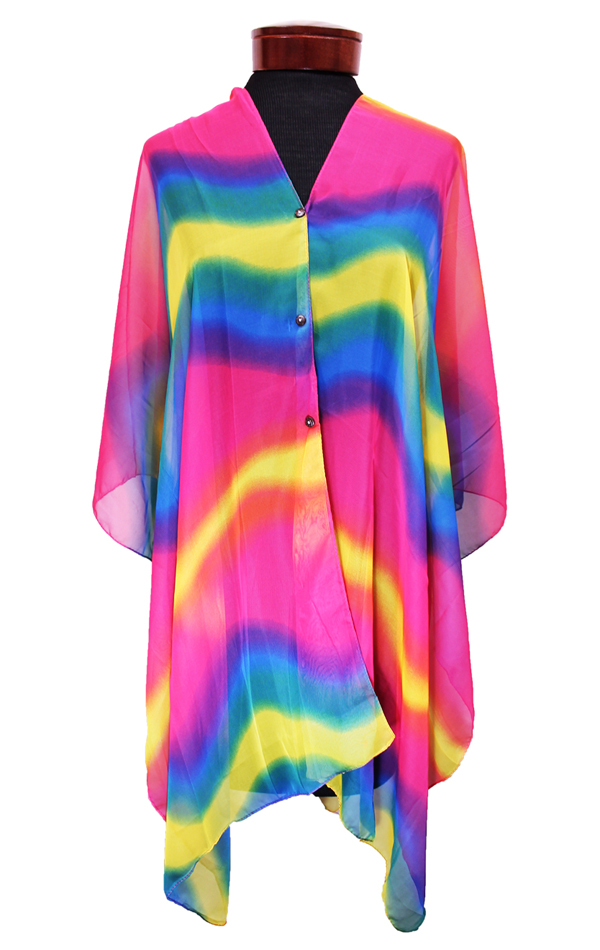 Aurora multiway beach poncho cover up