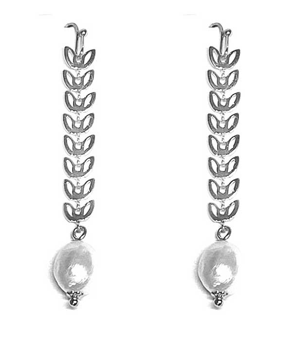 FRESHWATER PEARL DROP EARRING