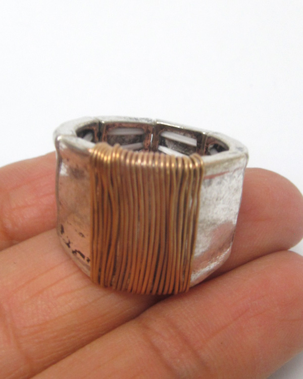 Handmade stretch ring