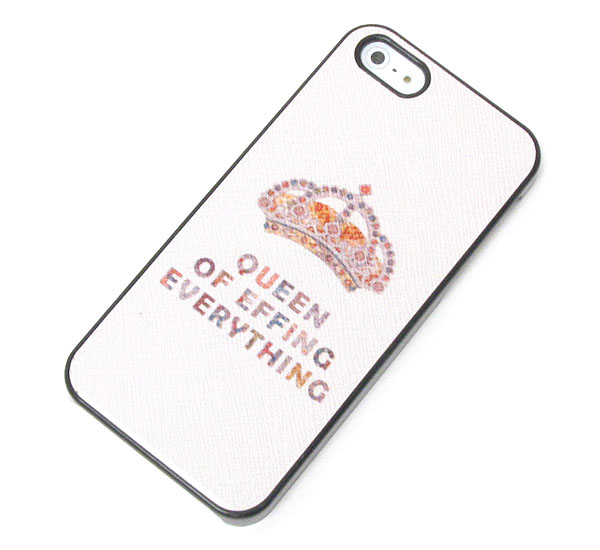 Crown theme cellphone case - hard case for iphone 5