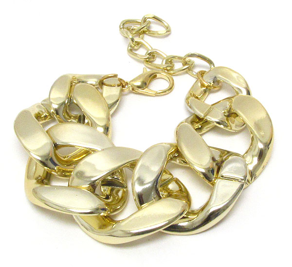 THICK METAL CHAIN BRACELET