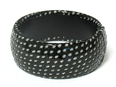 Fabric covered bangle