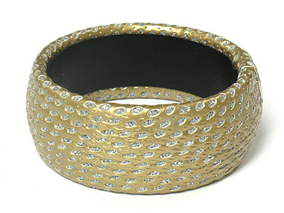 FABRIC COVERED BANGLE