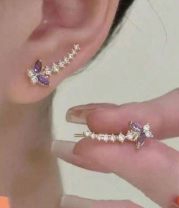 Butterfly earring