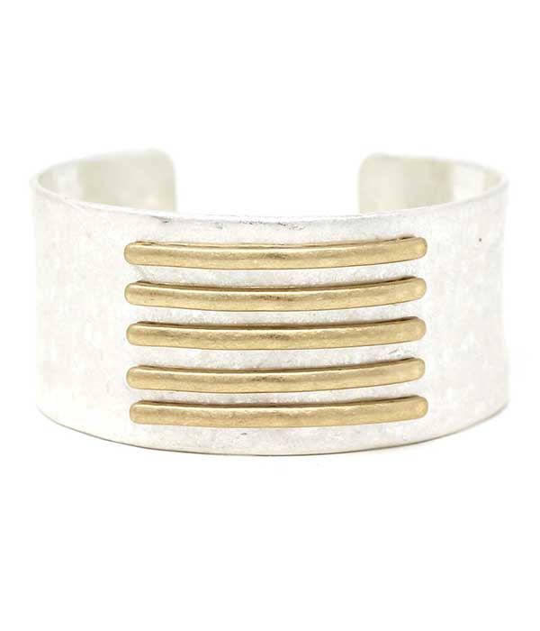 METAL CUFF BANGLE BRACELET