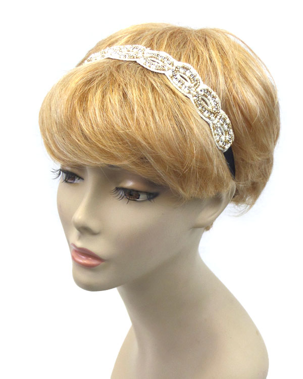 Handmade multi beads headband