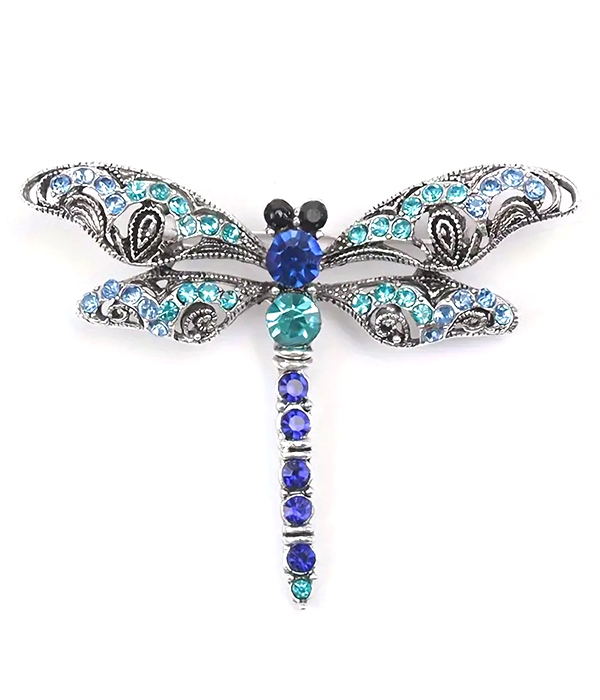 Dragonfly brooch