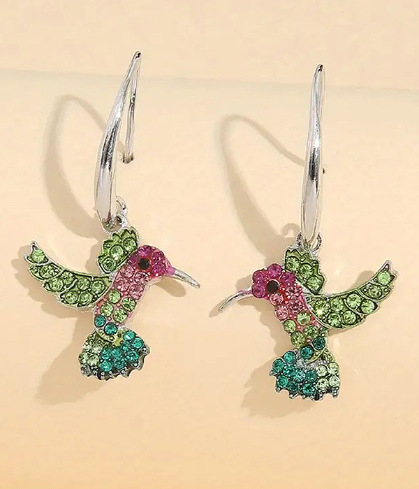 Hummingbird earring