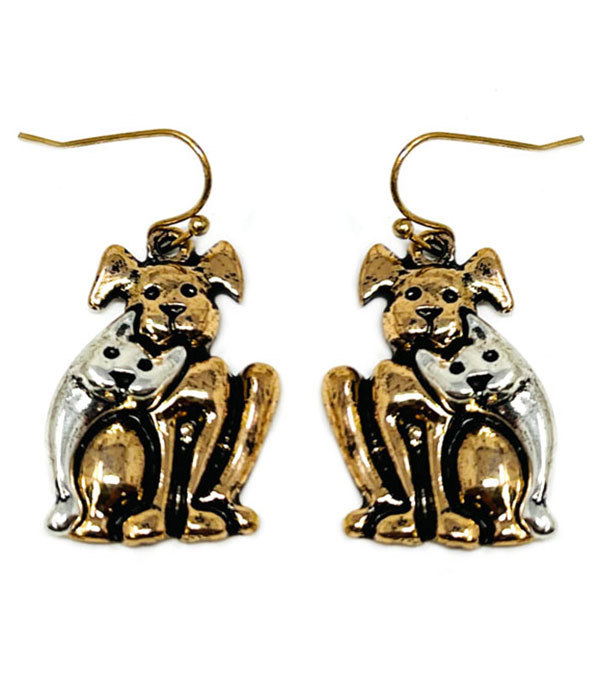 Pet lovers theme dog earring