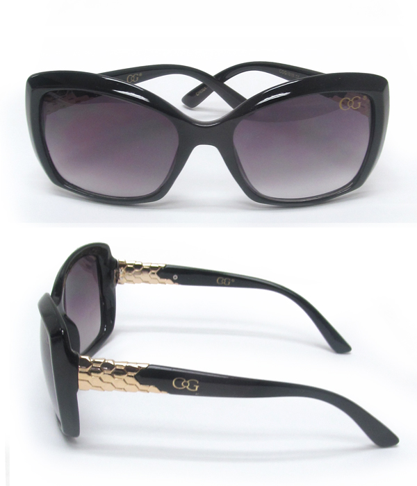 Uv protection gradient color sunglasses