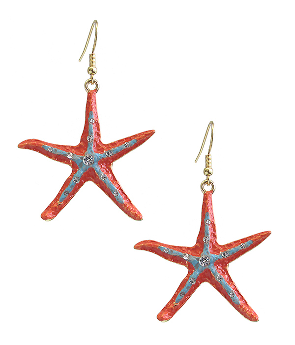 Starfish earring
