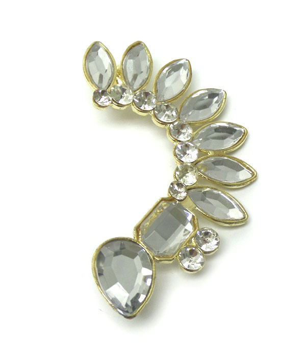 Crystal earcuff