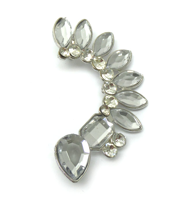 Crystal earcuff