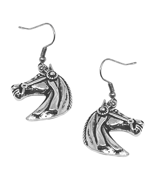 HORSE HEAD EARRING