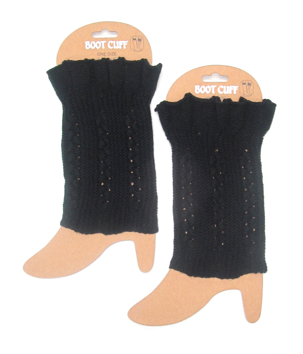 Crochet leg warmer - boot cuffs