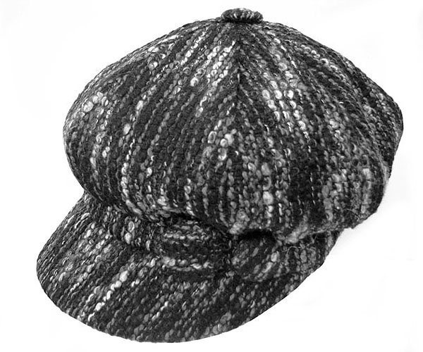 Cute button news boy cabbei