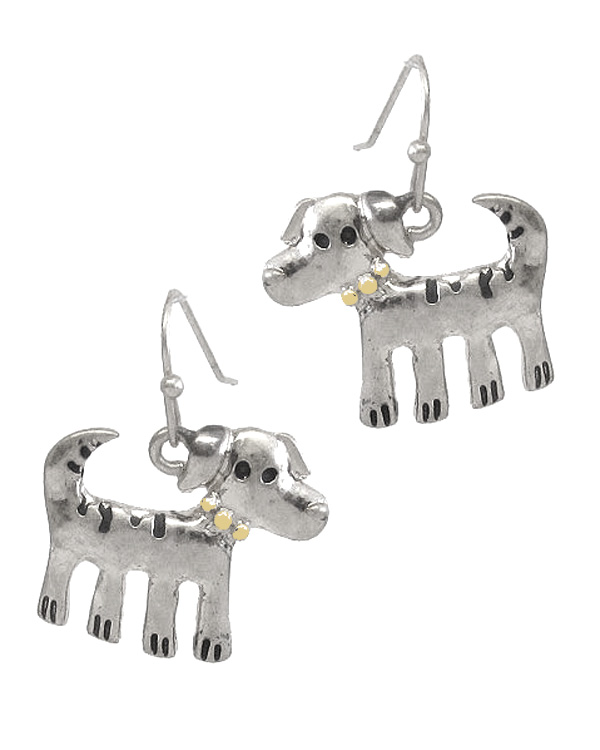 PET LOVERS THEME EARRING - DOG