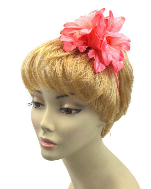 Big flower colorful headband