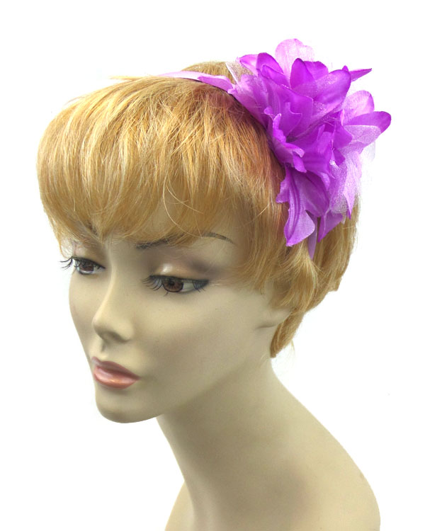 Big flower colorful headband 