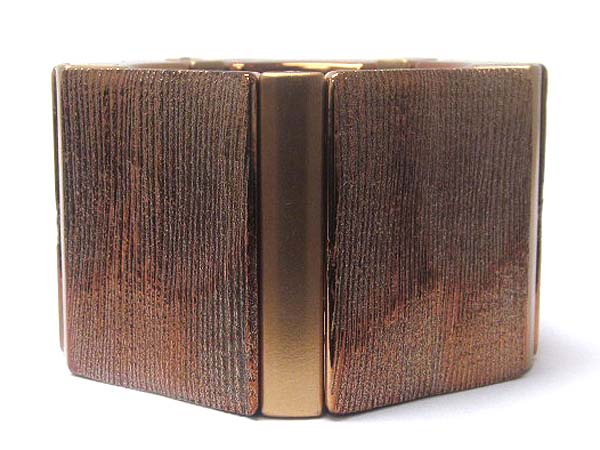 Light weight nut shape stretch bracelet