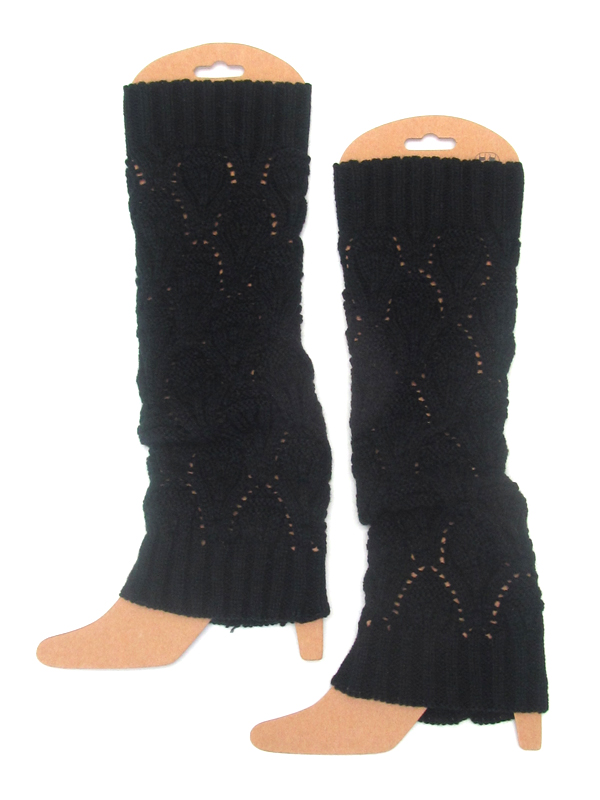 Long crochet leg warmer - boot cuffs