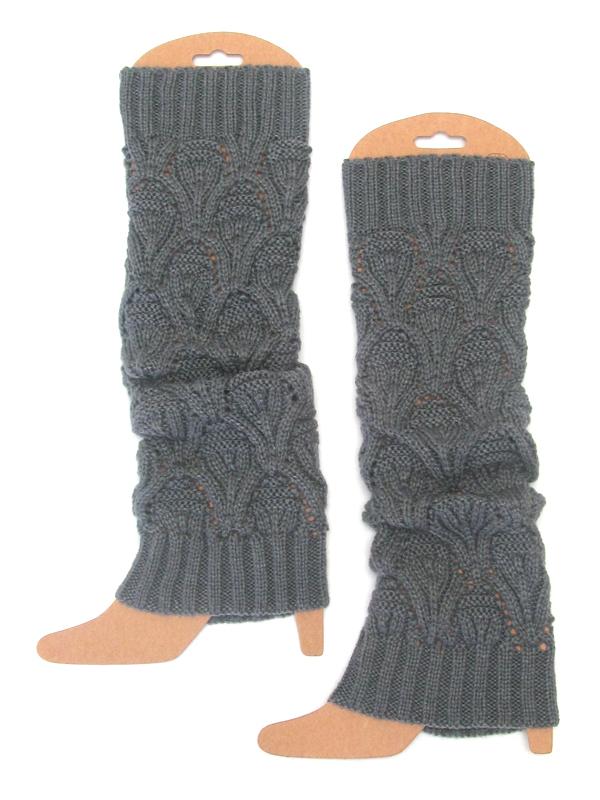 Long crochet leg warmer - boot cuffs