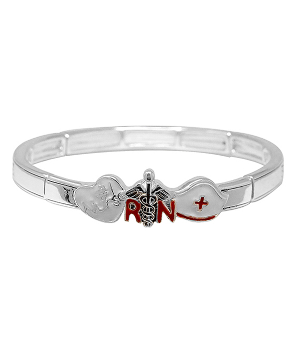 INSPIRATION NURSE THEME STRETCH BRACELET