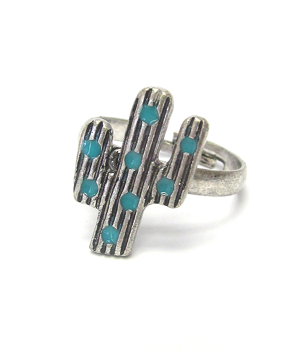Cactus adjustable ring